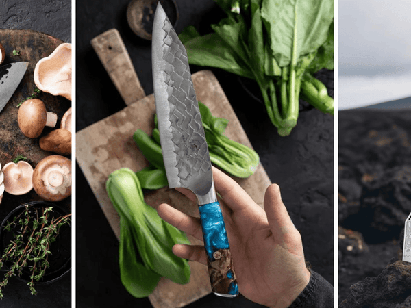 Santoku vs chef knife vs bunka: three blade profiles compared side by side