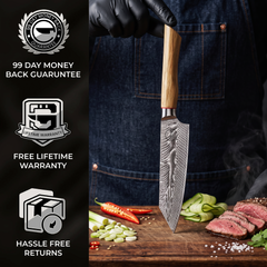 Feather Forge 7-inch Bunka — additional product view 1