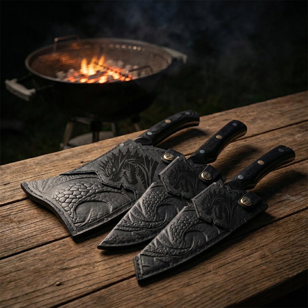 Kaiju 7-inch Bunka Sheath — additional product view 5