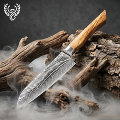 Feather Forge 7-inch Santoku by The Cooking Guild