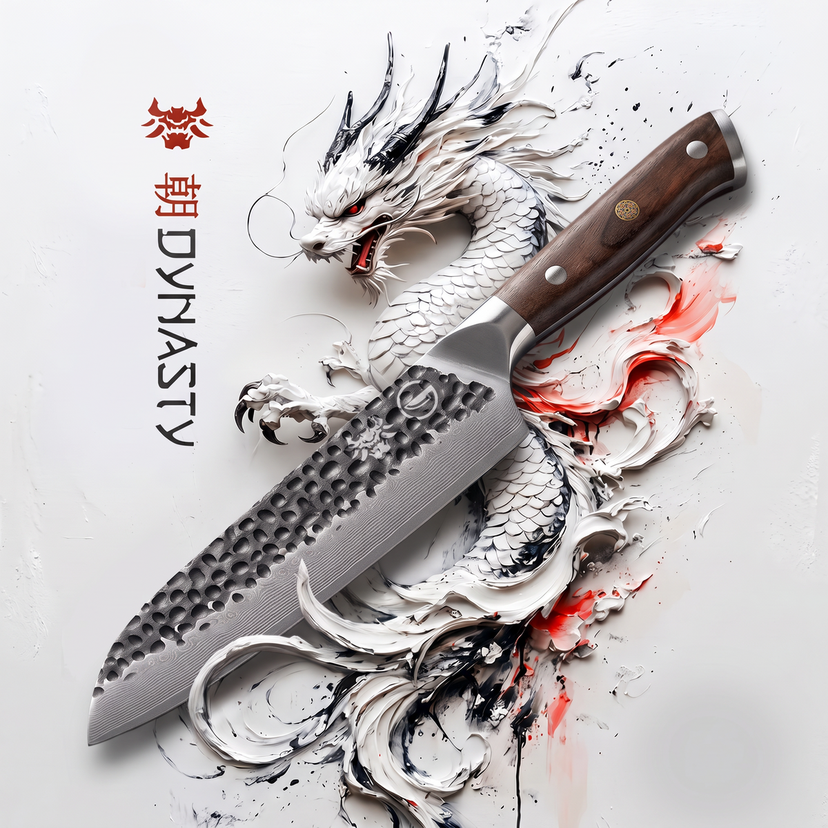 Damascus Dynasty 7-inch Santoku — additional product view 6
