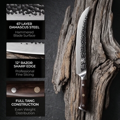 Damascus Dynasty 10-inch Scimitar — additional product view 3