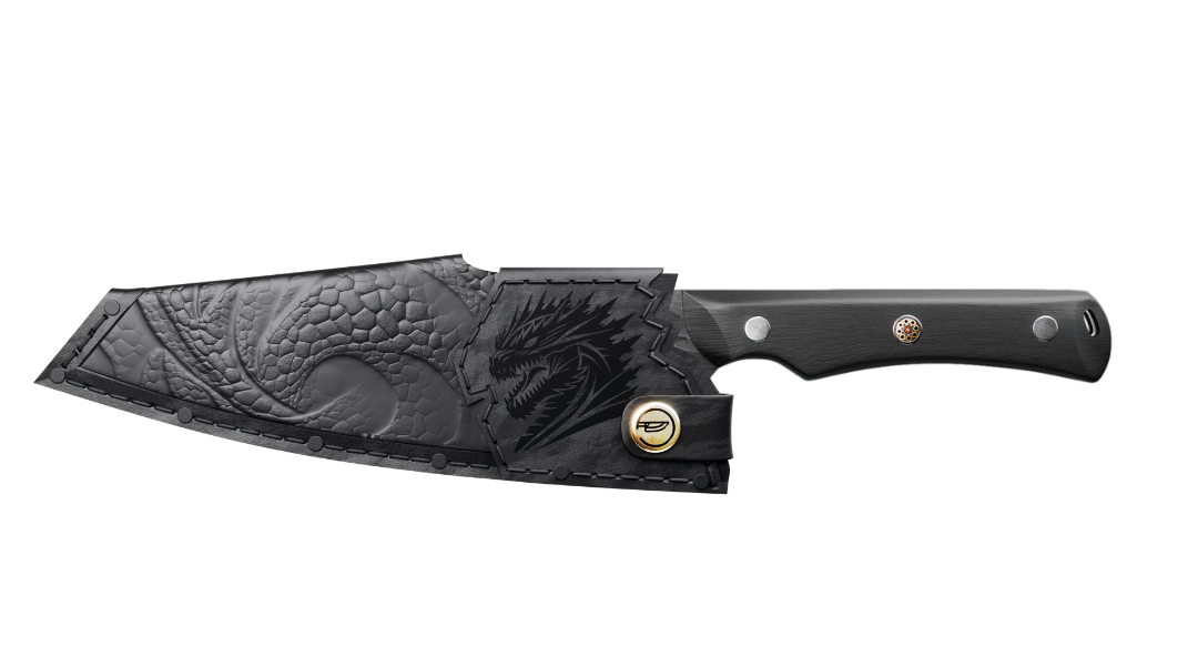 Kaiju 7-inch Bunka Sheath — additional product view 6