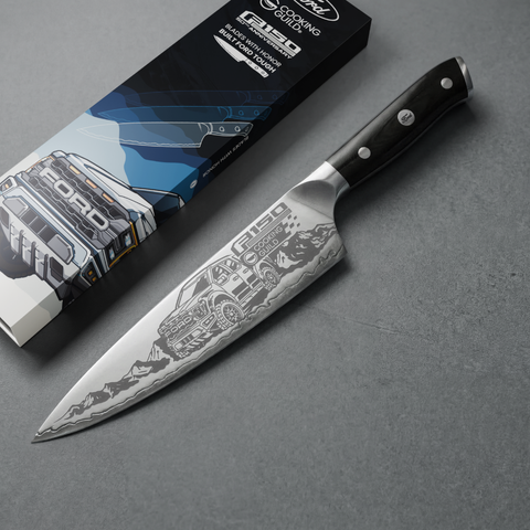 8-inch Ford 50th Anniversary F-150 Chef Knife by The Cooking Guild